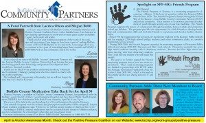 April Newsletter, Page 1