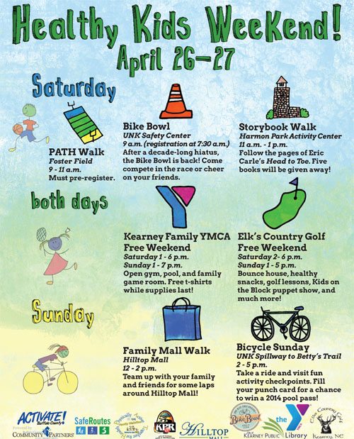 Healthy Kids Weekend Set to Get Families Active April 26-27