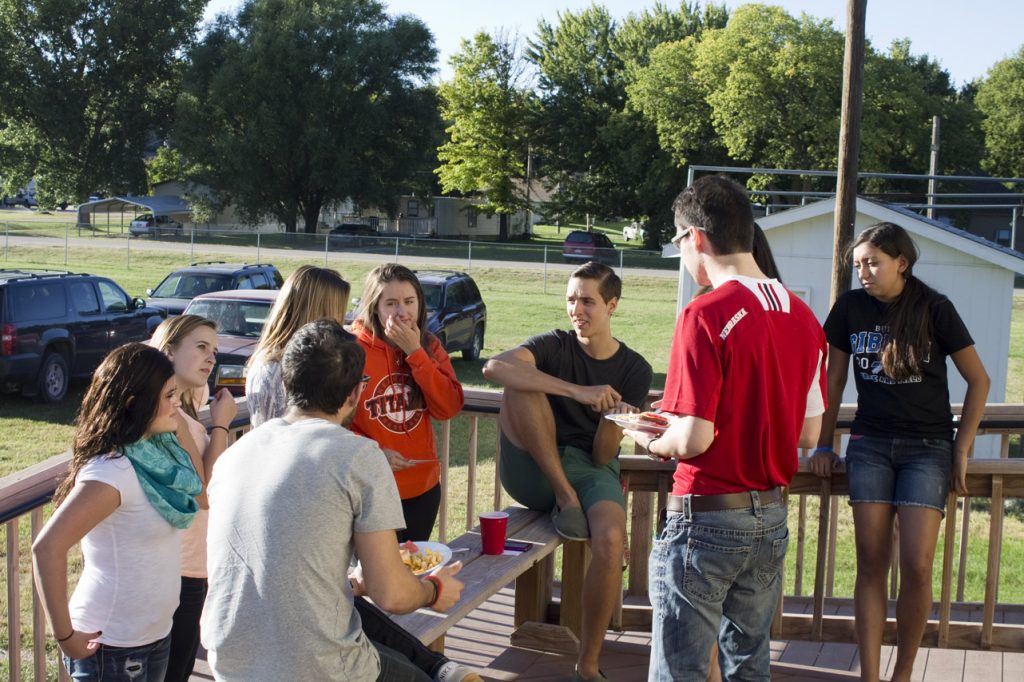 Youth Advisory Board Members, Parents Mingle at Annual Picnic